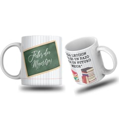 GENERICO - Taza personalizada feliz día del maestro