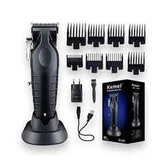 KEMEI - Máquina de Corte de Cabello Inalámbrica KM 2296