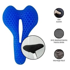 GENERICO - Asiento Gel Para Bicicletas Con Funda