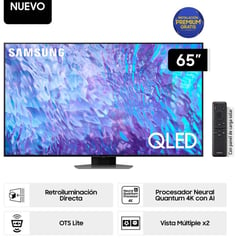 Televisor Smart TV 65 QLED 4K QN65Q80CAGXPE