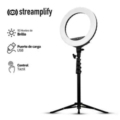 STREAMPLIFY - ARO DE LUZ LIGHT 14 14 PULGADAS TRIPODE