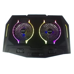 CYBERCOOL - Cooler HA-N10 para laptops de 9″ hasta 17″ Luces RGB