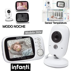 INFANTI - Video Monitor para Bebe Pantalla Color Musical Inalambrico24