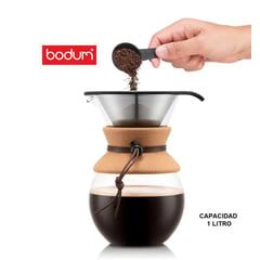 BODUM - Cafetera goteo c/accesorios 1L - ORIGINAL !!