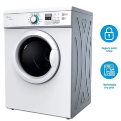 MIDEA - Secadora Carga Frontal 7 Kg MLDE07D4DW Blanco