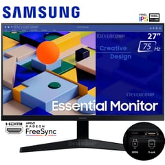 SAMSUNG - Monitor 27 LS27C310EALXPE IPS Full HD 75Hz HDMI VGA