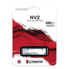 KINGSTON - Disco solido SSD NV2 250GB PCIe 4.0 NVMe M.2 2280