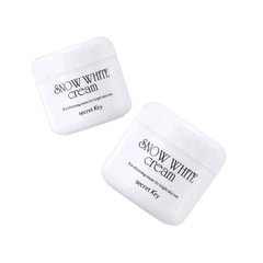 SECRET KEY - Crema Blanca Nieve Snow White 50G 2 Unidades