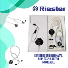 RIESTER - Estetoscopio Neonatal Duplex 2.0 Acero Inoxidable
