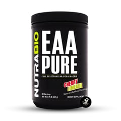 NUTRABIO - EAA PURE Aminoácidos 431 gramos - Cherry Limeade