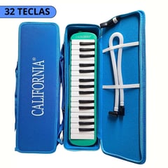 CALIFORNIA - Melodica de 32 teclas Turquesa "CALIFORNIA"