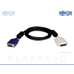 TRIPPLITE - CABLE TRIPP-LITE, DVI A VGA 1.83 MTS - P/N: P556-006