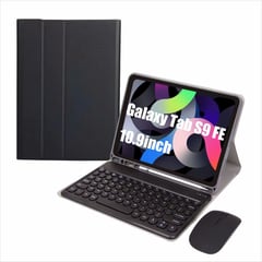 SHARGE - Teclado y Ratón Bluetooth para Galaxy Tab S9 FE 10.9in Negro Español