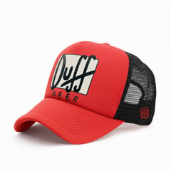 GENERICO - GORRA TRUCKER PERSONALIZADA MOTIVO DUFF SIMPSON 02