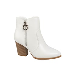 CHABELY - Botines Taco 2-YI031 Blanco