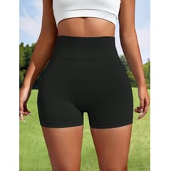 GENERICO - Short Básico Deportivo con elasticidad para Yoga Gym Running Marca Ragazza