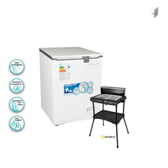 WOLFF - - Congeladora de 145L + Parrilla BBQ2000