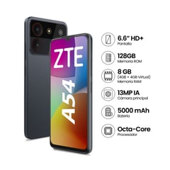 ZTE - Celular A54 66 8GB 128GB 13MP Gris