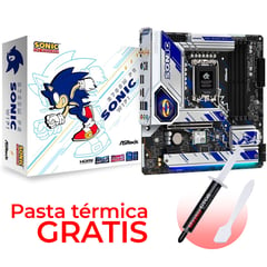 ASROCK - Placa Madre B760M PG Sonic Wifi Ddr5 + Pasta Térmica