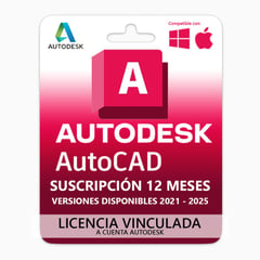 GENERICO - Licencia de AutoCAD Suscripción 1 Año