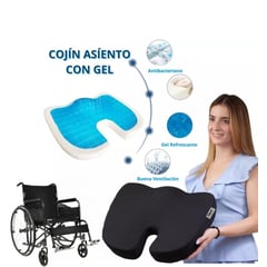 DAUER - Asiento Cojín Ortopédico para Silla de Ruedas