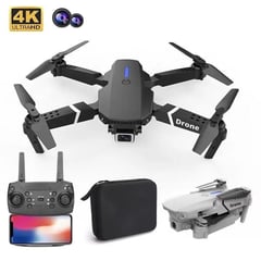 GENERICO - Dron Profesional E88 4K ORIGINAL WiFi Giro 360 HD RC Plegable Video