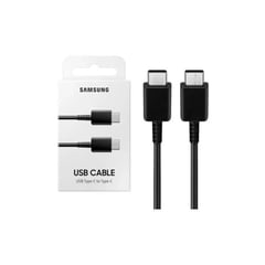 SAMSUNG - Cable USB Tipo C a C Fast Charger Premium - Negro