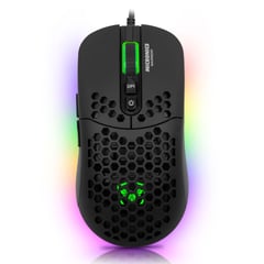 MICRONICS - MOUSE GAMER WARRIOR MIC GM827 DPI 7200 USB RGB 7B