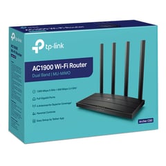 TP LINK - Router Tp-Link Archer C80 Ac1900 Doble Banda