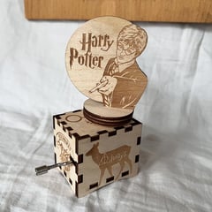 GENERICO - CAJA MUSICAL HARRY POTTER REGALO POTTERHEAD PELICULA