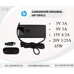 HP - CARGADOR TIPO C 20V 325A 65W