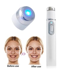 GENERICO - Dispositivo Laser Luz Azul Hot Tonificador Piel Marcas de Acné Genieka