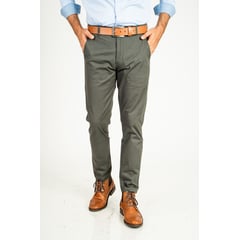 VOLTAIRE - Pantalón para hombre en drill regular fit