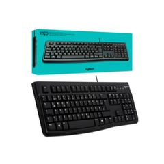 LOGITECH - Teclado K120 Con Cable USB