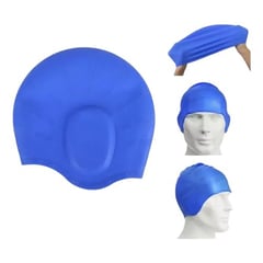 GRAVITAL - GORRO Con Protección De Oidos Color Azul Diseño De La Tela Silicona