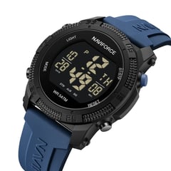 NAVIFORCE - Reloj deportivo digital hombre con cronógrafo alarma y fecha