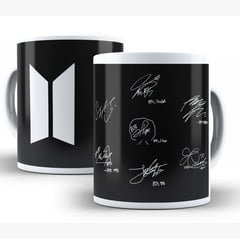 GENERICO - Tazas personalizadas -  DNuñez -Taza BTS Firmas