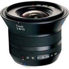 ZEISS - Carl Touit 12mm f28 Distagon T Lente Para Fuji X - Negro