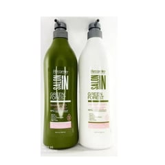 SALON IN - - Green Forest - Shampoo mas acondicionador de 1 lt