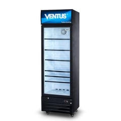 VENTUS - Visicooler Exhibidor Vertical 1 Puerta 320Lt Turbo Cooling