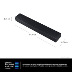 SAMSUNG - Soundbar Hw C400Pe