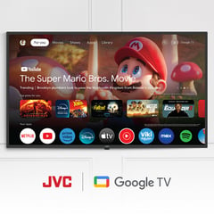 JVC - Televisor LED 43'' FHD Google TV Os LT-43KM348