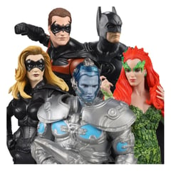 MCFARLANE - Pack Batman & Robin Movie Poison Batgirl Baf Mr Freeze Set 4