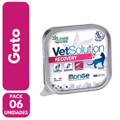 MONGE - Comida Para Gato Recovery 100Gr Por 6Un