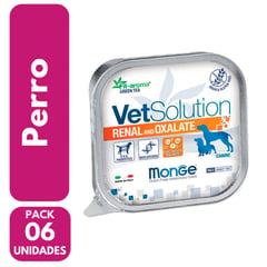 MONGE - Comida Para Perro Renal Caninos 150Gr X6