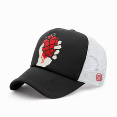 GENERICO - GORRA TRUCKER PERSONALIZADA MOTIVO BANDA GREEN DAY 01