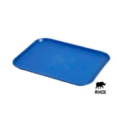 RINOX - Bandeja 43 cm x34 cm cm autoservicio color azul