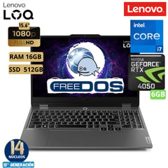 Laptop Loq 15Irx9 Core I7 - 13650Hx 156Fhd Ram 16Gb Ssd 512Gb Free Dos