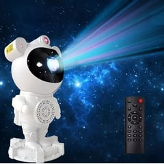 GENERICO - Astronauta Proyector con Bluetooth - Nueva versión