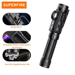 SUPER - Linterna UV Superfire J05 Detecta Falsificaciones Manchas etc